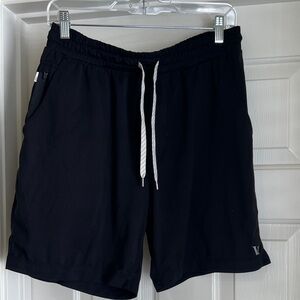 Vuori Men's Black Athletic Shorts